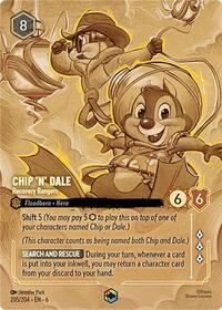 Chip 'n' Dale - Recovery Rangers (Enchanted) 205/204
