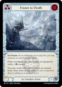 Frozen to Death AJV020