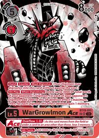 WarGrowlmon ACE (Textured) BT19-011 SR