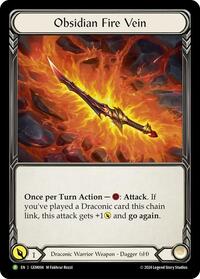 Obsidian Fire Vein GEM004