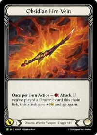 Obsidian Fire Vein GEM005