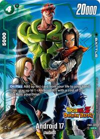 Android 17 (Dragon Ball Z Dokkan Battle Alternate Art) FB01-077