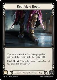 Red Alert Boots FNG006