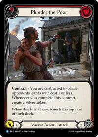Plunder the Poor (Red) ARK011