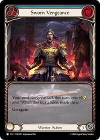 Sworn Vengeance (Blue) (Extended Art) FNG026