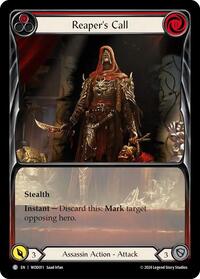 Reaper's Call (Red) (Extended Art) WOD011
