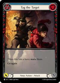 Tag the Target (Blue) (Extended Art) CIN026