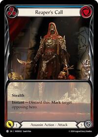 Reaper's Call (Blue) (Extended Art) WOD022
