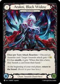 Arakni, Black Widow // Arakni, Funnel Web WOD027//WOD028