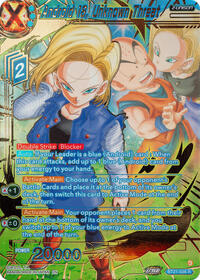 Android 18, Unknown Threat (Gold-Stamped) BT27-028