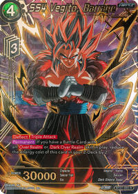 SS4 Vegito, Barrage (Gold-Stamped) BT27-093
