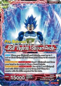 Vegeta // SSB Vegeta, Saiyan Pride BT27-001