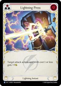 Lightning Press (Red) AST021