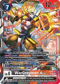 WarGreymon ACE ST20-11 SR