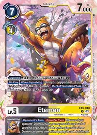 Etemon (Regulation Battle Vol. 1) EX5-048 U