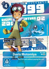 Davis Motomiya (Digimon Animation Series 25th Anniversary Set) BT3-093 R