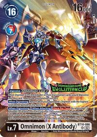 Omnimon (X Antibody) (Evolution Cup 2025 Vol. 1) BT10-086 SR