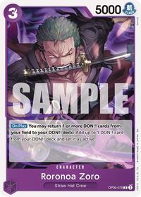 Roronoa Zoro (Reprint) OP09-076