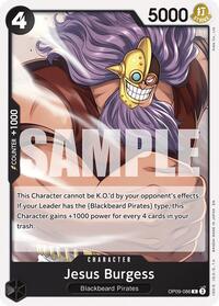 Jesus Burgess (Reprint) OP09-086