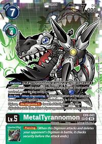 MetalTyrannomon (SP) EX9-043 SR