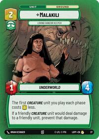 Malakili - Loving Rancor Keeper (Foil) 27