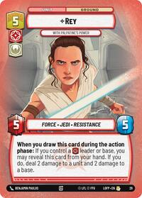 Rey - With Palpatine's Power (Foil) 29