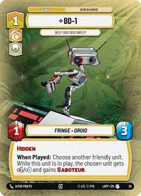 BD-1 - Beep Boo Boo Bweep (Foil) 35