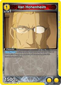 Van Hohenheim UE09ST/FMA-1-006