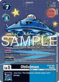 Oblivimon (Regionals 25-26 Season 2 Champion) BT20-052 U