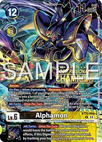 Alphamon (Regionals 25-26 Season 2 Champion) BT20-056 R