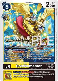 GoldNumemon BT22-031 U