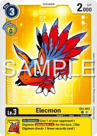 Elecmon (EX1-023) (Time Stranger Demo Deck) EX1-023 C