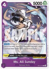 Ms. All Sunday OP12-075