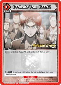 Dedicate Your Heart!! UEPR/AOT-1-097