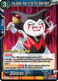 King Gomah, Ruler of the First Demon World BT28-051