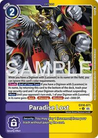 Paradise Lost (Limited Foil) EX10-071 U