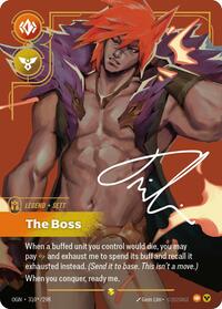 Sett, The Boss (Signature) 310*/298