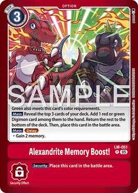 Alexandrite Memory Boost! LM-051 P