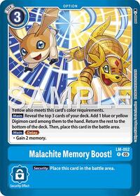 Malachite Memory Boost! LM-052 P