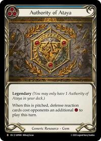Authority of Ataya SUP000