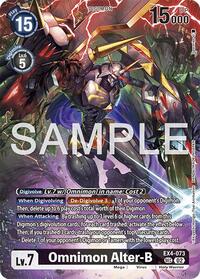 Omnimon Alter-B EX4-073 SEC