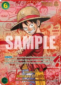 Monkey.D.Luffy (118) (Red Super Alternate Art) OP13-118