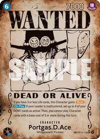 Portgas.D.Ace (119) (Wanted Poster) OP13-119
