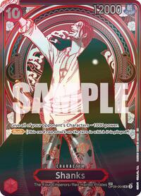 Shanks (SP) (Silver) OP09-004