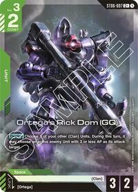 Ortega's Rick Dom (GQ) (C+) ST06-007