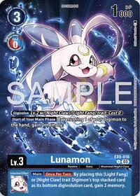 Lunamon (Digimon Story: Time Stranger Collector's Edition) EX5-016 U