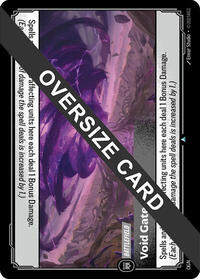 Void Gate (Oversized) 296/298