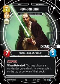 Qui-Gon Jinn - The Negotiations Will Be Short (Champion) 68
