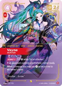 Vayne, Hunter (Signature) 223*/221