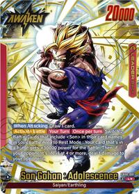 Son Gohan : Adolescence (Alternate Art) FB08-001